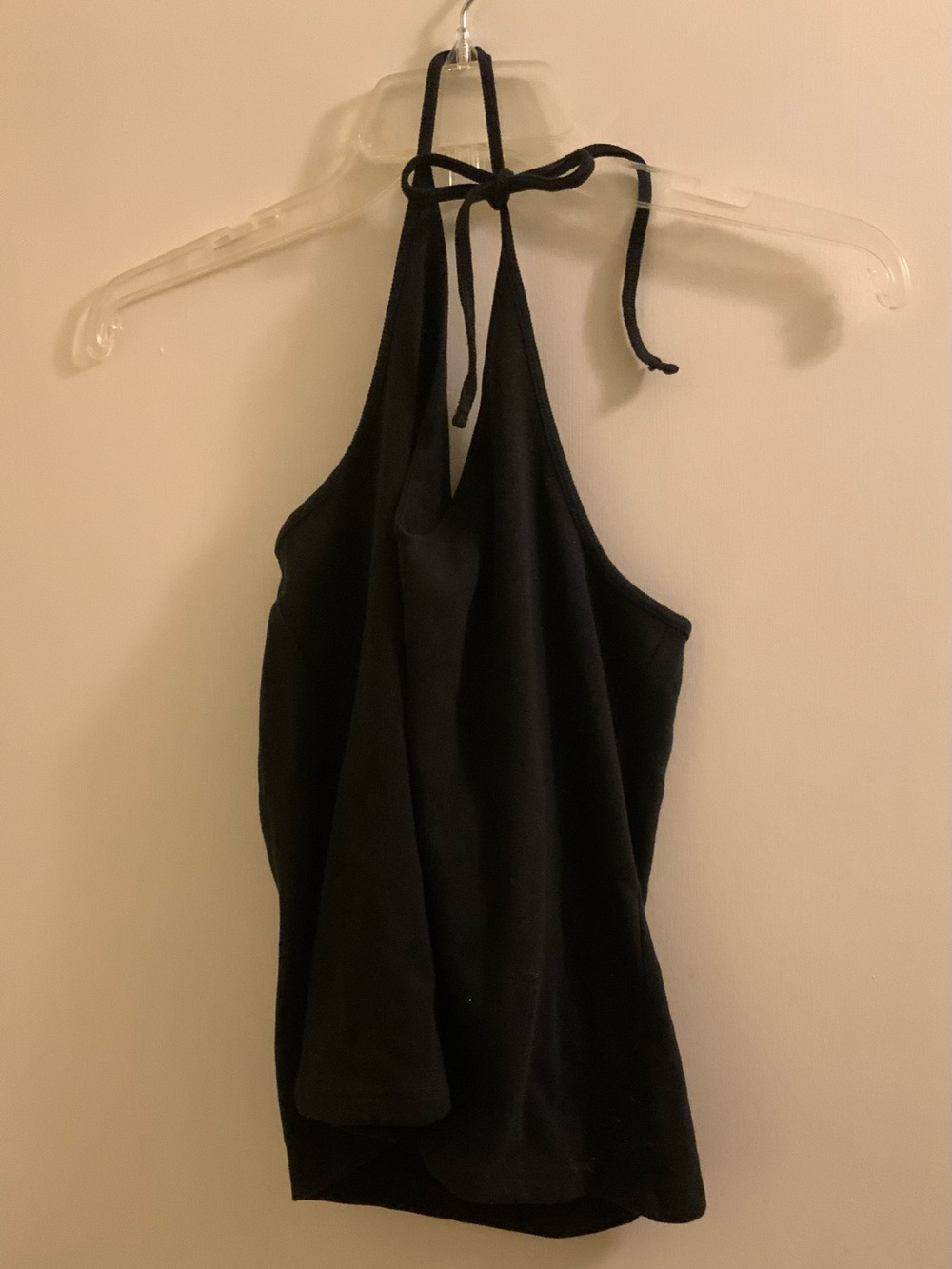 GAP Vintage 1990s Black Halter Camisole Top